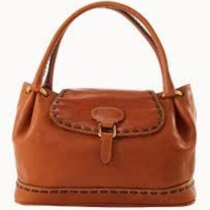 Nwt Dooney & Bourke Florentine Flap Satchel